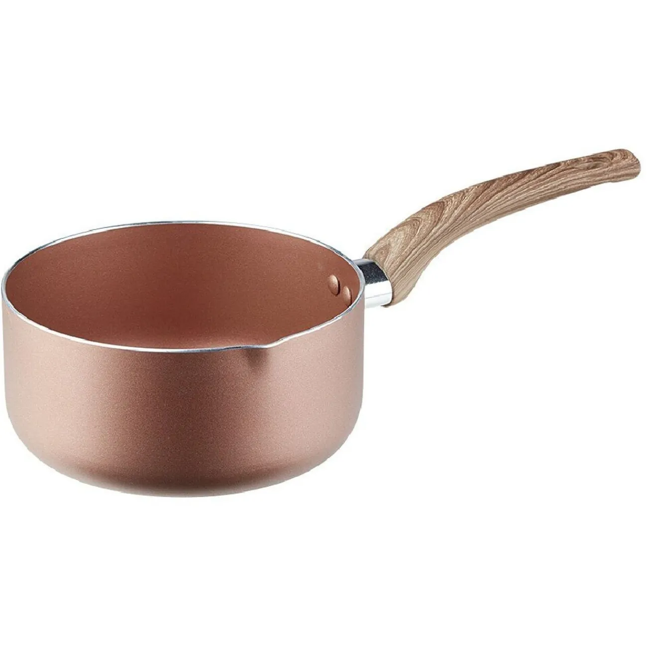 Best Casserole Induction antiadhésive diamètre 18cm 3 coloris Cuisson