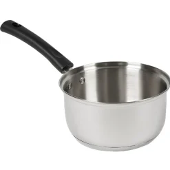 Clearance Casserole inox avec poignée bakélite noir ø 14 cm Cuisson