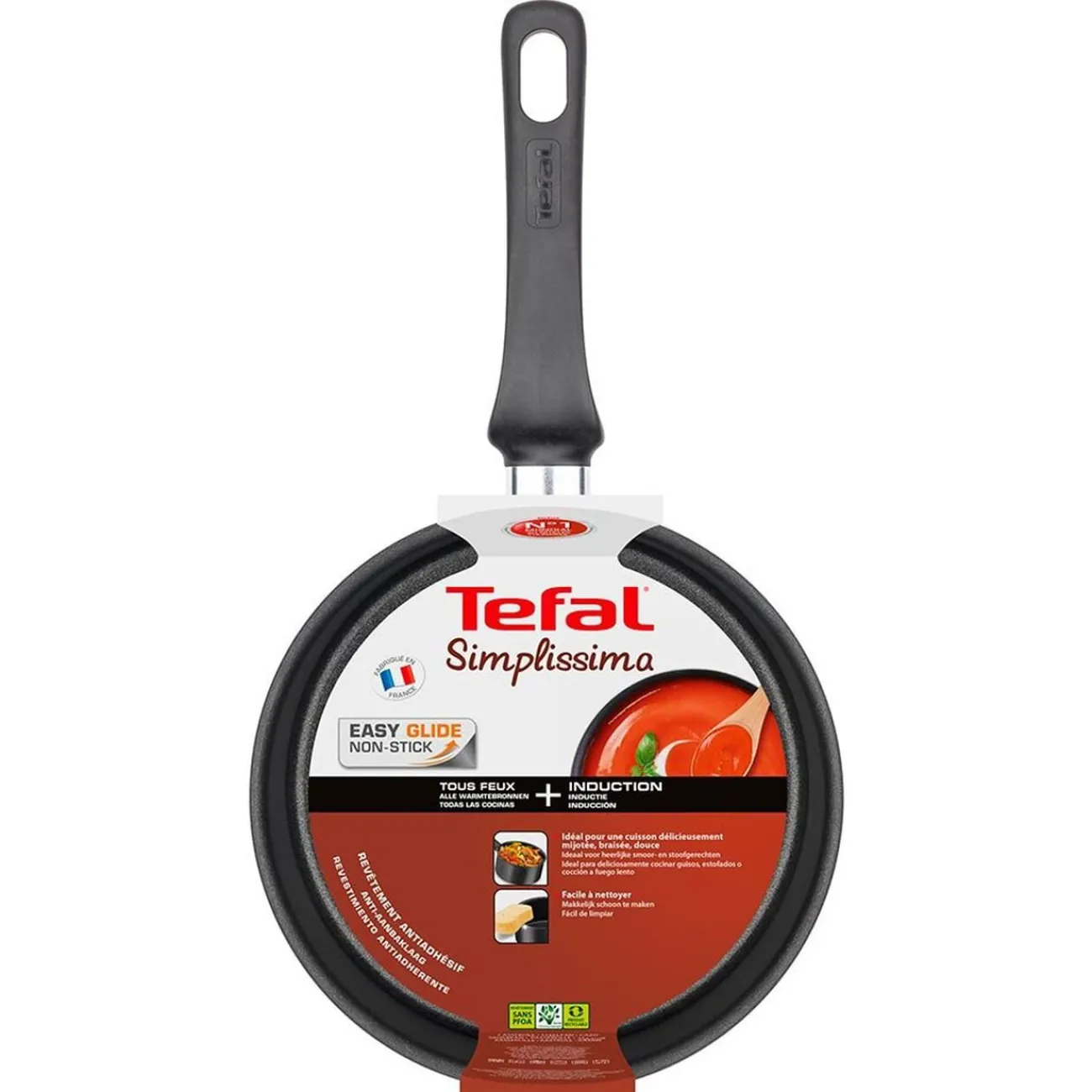Online Casserole Tefal Simplissima noire ø 21 cm Cuisson