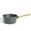 Sale Casserole tous feux dont induction aluminium noir Ø18cm Cuisson