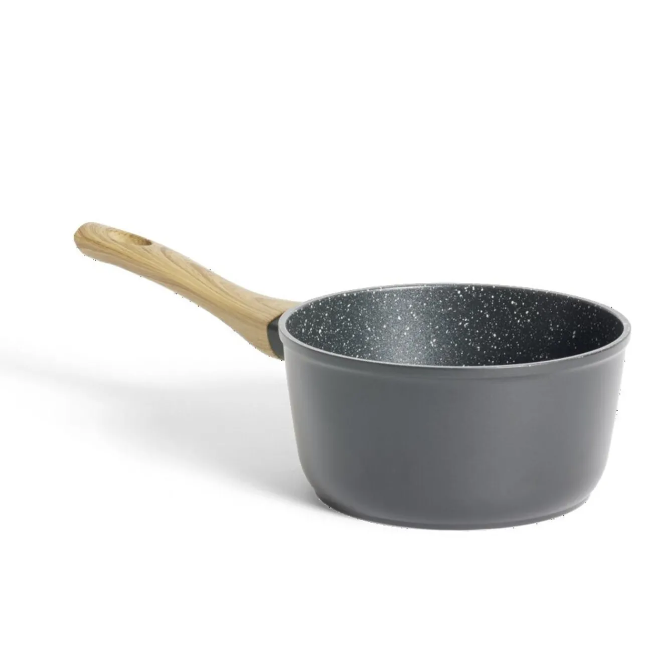 Sale Casserole tous feux dont induction aluminium noir Ø18cm Cuisson