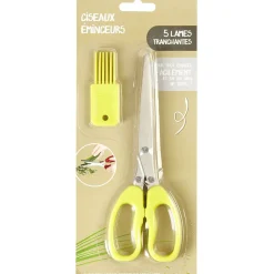 Clearance Ciseau éminceur à herbes + pinceau Préparation Culinaire