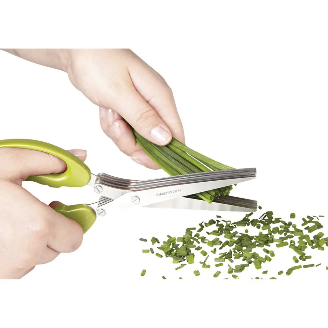 Outlet Ciseaux à herbes fraîches 5 lames tranchantes et peigne de nettoyage Préparation Culinaire