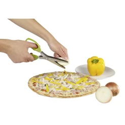 Outlet Ciseaux à herbes fraîches 5 lames tranchantes et peigne de nettoyage Préparation Culinaire