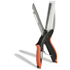 Sale Ciseaux malins 2 en 1 rouge et noir Préparation Culinaire