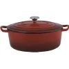 Cocotte en fonte rouge ø 32 cm Cuisson