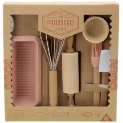 New Coffret pâtisserie en bois pour enfant Préparation Culinaire