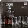 Sale Coffret whisky carafe et verre 5 pièces Vaisselle Et Accessoires De Table