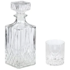 Sale Coffret whisky carafe et verre 5 pièces Vaisselle Et Accessoires De Table