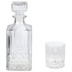 Sale Coffret whisky carafe et verre 5 pièces Vaisselle Et Accessoires De Table