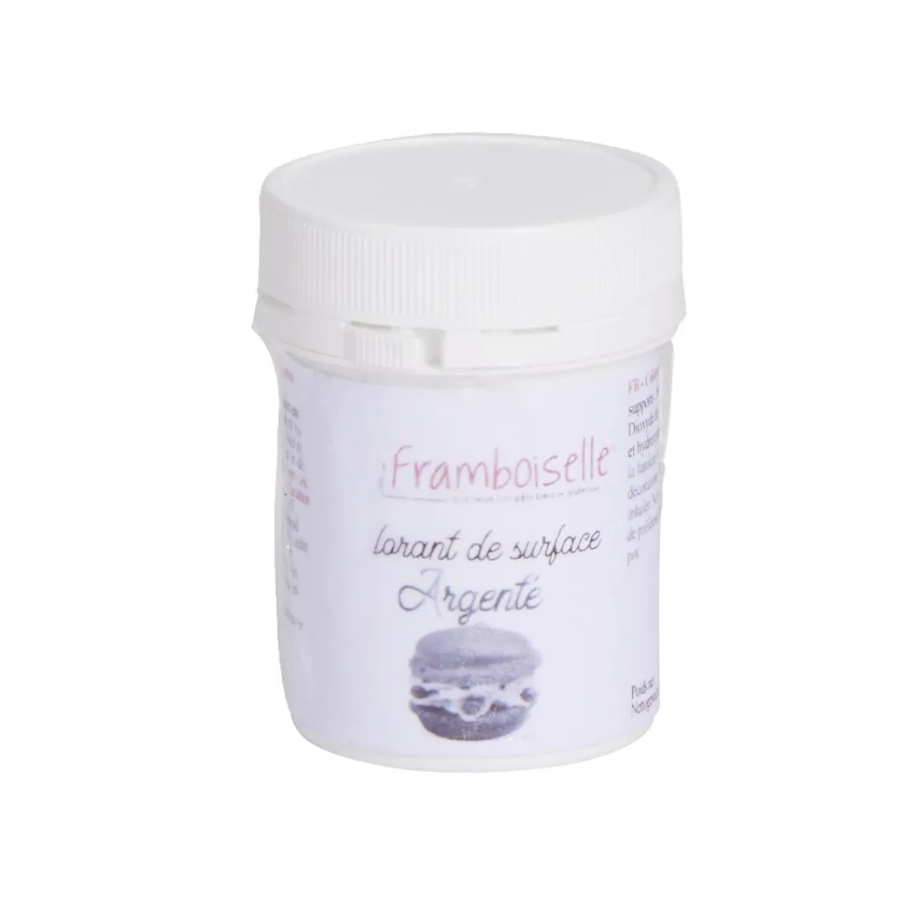 Sale Colorant alimentaire de surface couleur argenté - pot de 5gr Préparation Culinaire