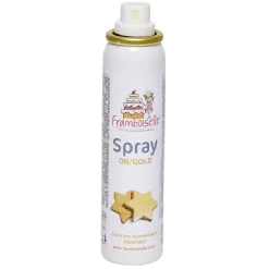 Colorant alimentaire spray doré 75 ml Préparation Culinaire
