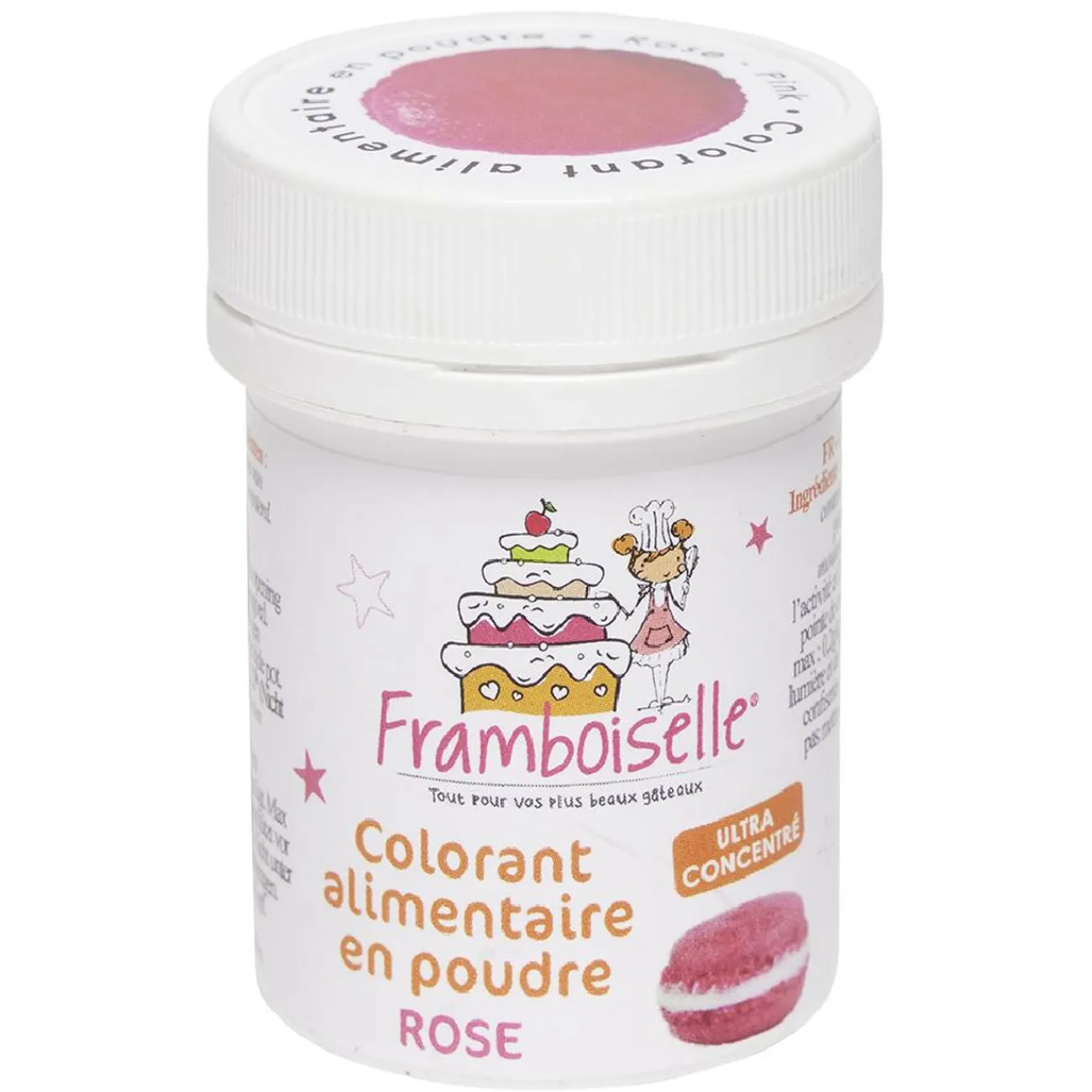 Best Colorant artificiel poudre rose 5g Préparation Culinaire