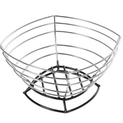 Best Corbeille à fruits métal filaire gris noir Rangement De Cuisine