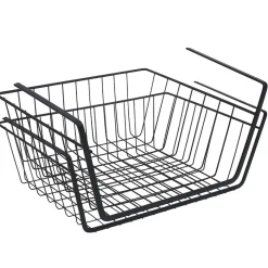 Online Corbeille à suspendre métal noir x2 Rangement De Cuisine