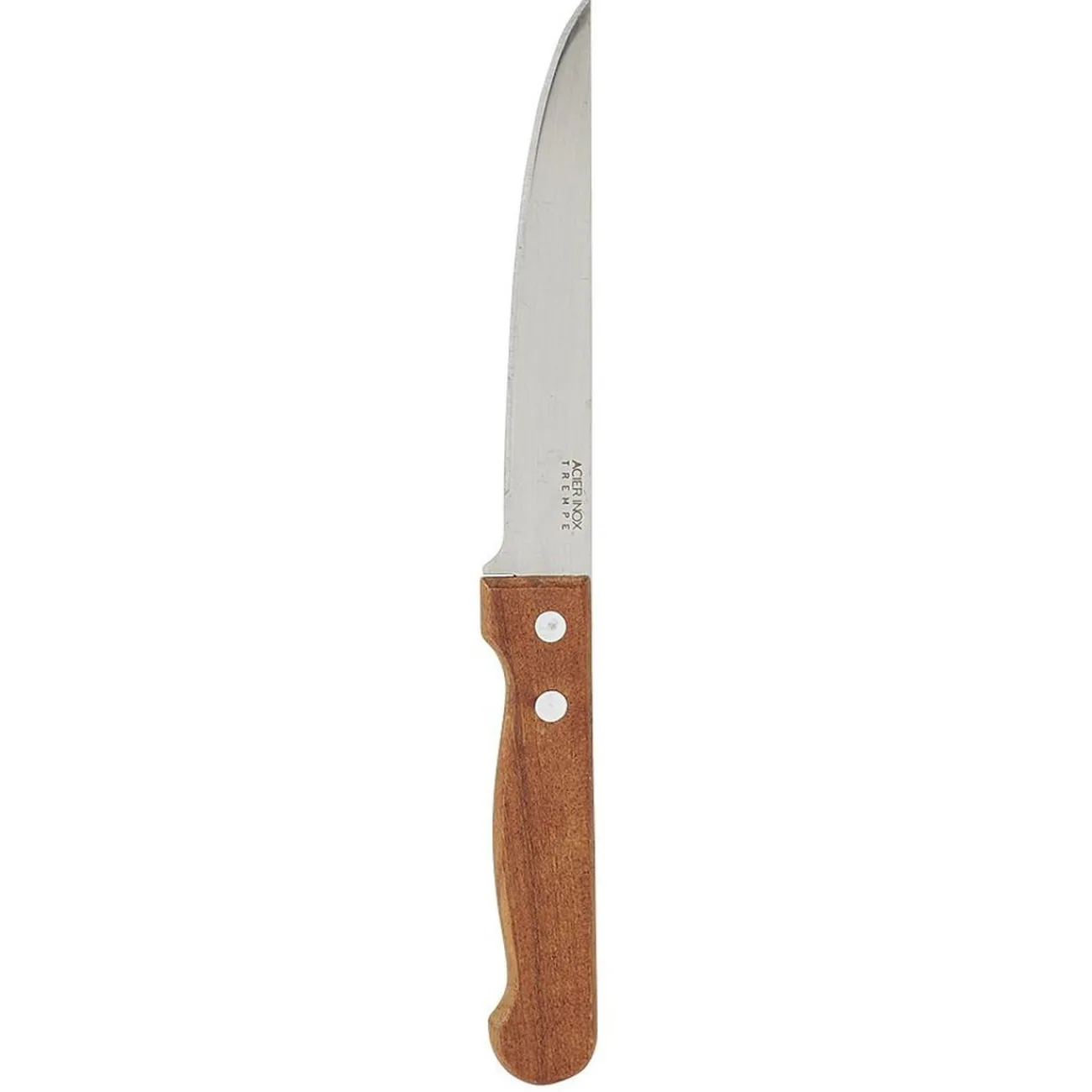Couteau à grillade manche bois bubinga lame inox 11 cm Préparation Culinaire