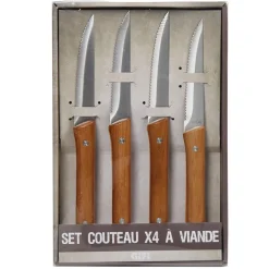 Best Couteau à viande x4 Préparation Culinaire