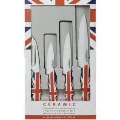 Clearance Couteau céramique manche London x 3 et éplucheur Préparation Culinaire
