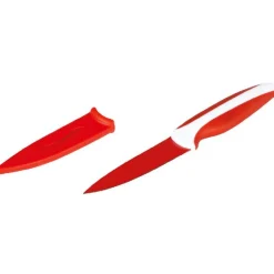 New Couteau d office rouge Préparation Culinaire