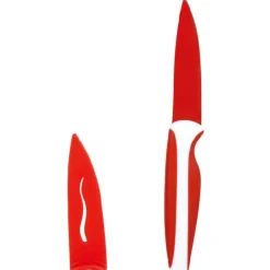 New Couteau d office rouge Préparation Culinaire