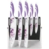 Couteau de cuisine décoré x5 Préparation Culinaire