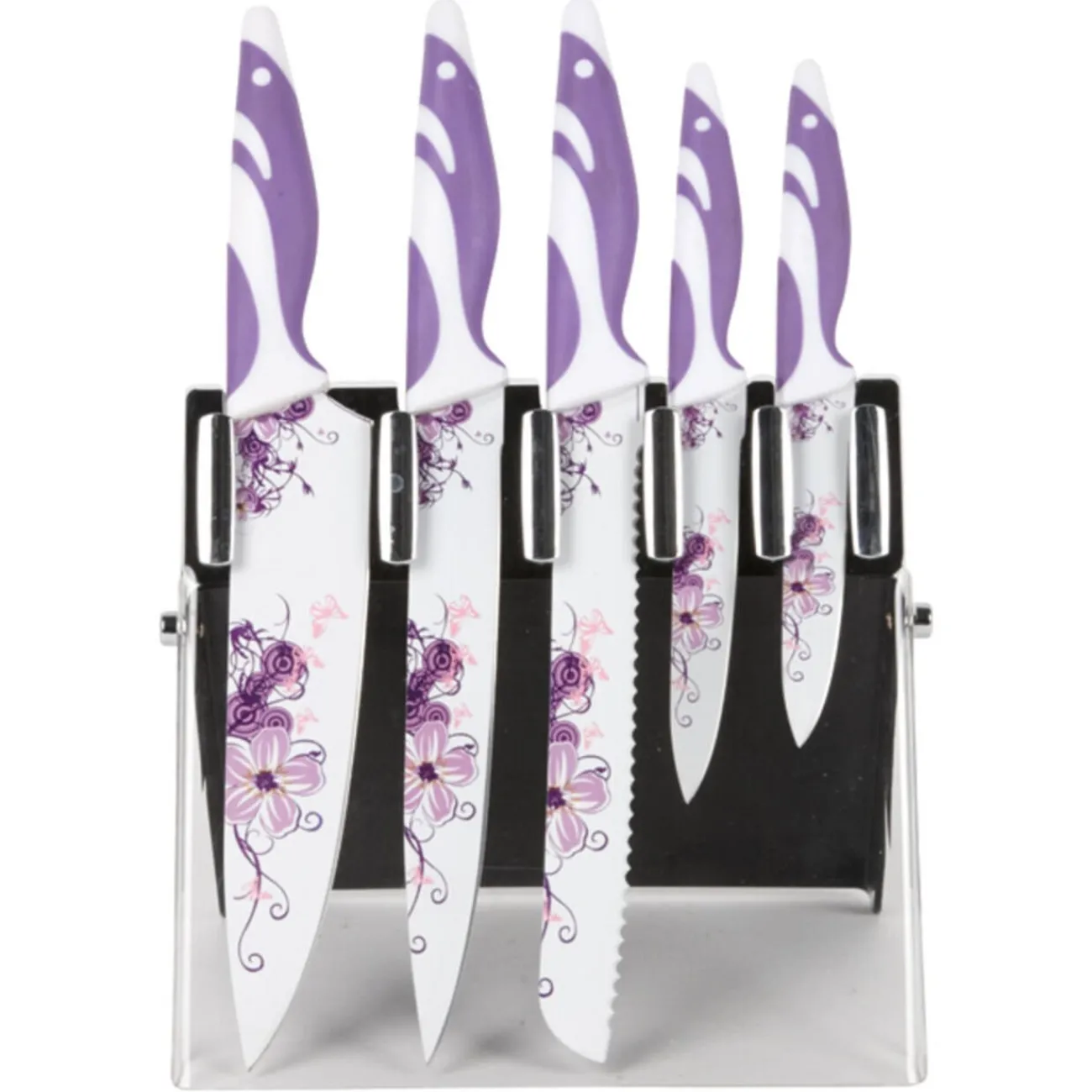 Couteau de cuisine décoré x5 Préparation Culinaire