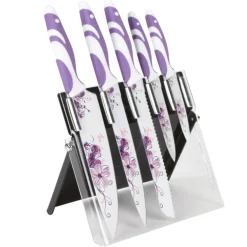 Couteau de cuisine décoré x5 Préparation Culinaire