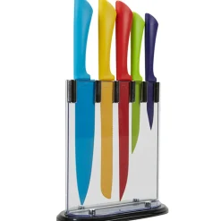 New Couteau de cuisine x5 et support Préparation Culinaire