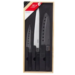 Discount Couteau japonais x3 Préparation Culinaire