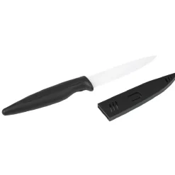 Couteau office lame céramique L.10 cm + étui Préparation Culinaire