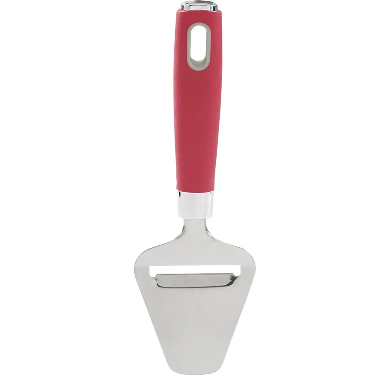 Best Couteau racloir à fromage inox manche rouge Préparation Culinaire