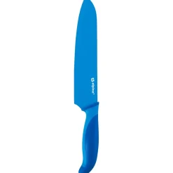 Outlet Couteau santoku bleu en inox Préparation Culinaire