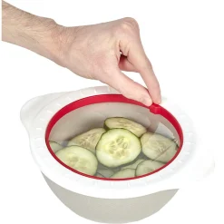 Couvercle alimentaire x2 Cuisson