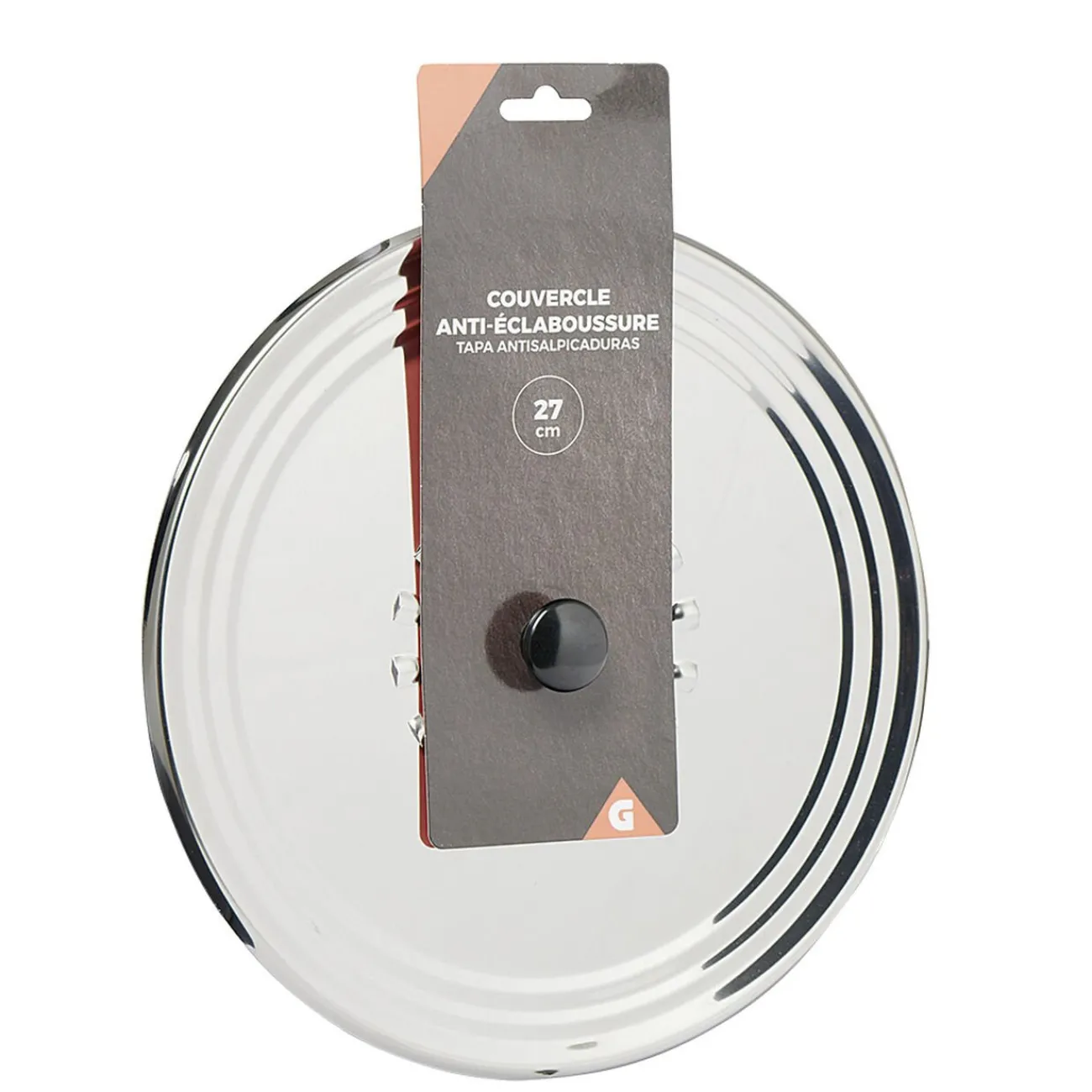 Discount Couvercle anti éclaboussures en inox ø 28 cm Cuisson