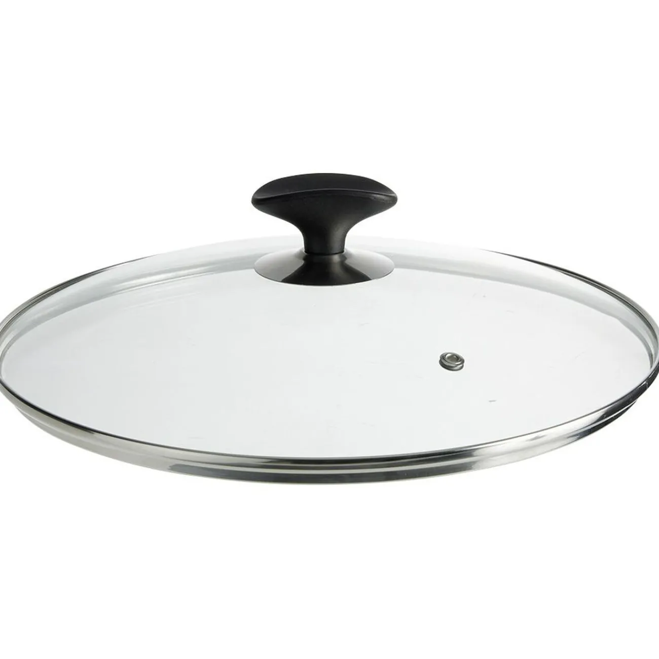 New Couvercle anti éclaboussures en verre trempé Ø28 cm Cuisson