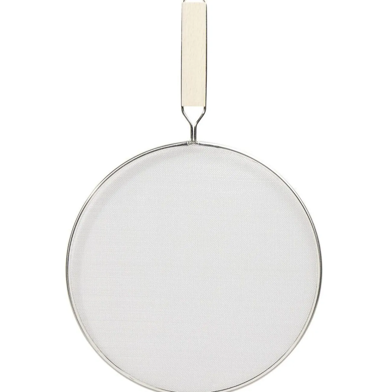 New Couvercle anti éclaboussures écran inox et bambou Ø25cm Cuisson