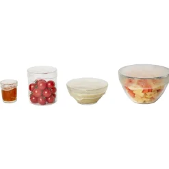 Couvercle silicone extensible blanc transparent x4 Cuisson