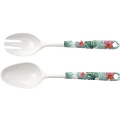 Hot Couvert salade plastique motif summer Préparation Culinaire