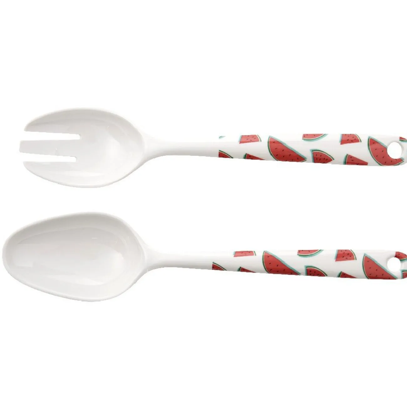 Hot Couvert salade plastique motif summer Préparation Culinaire