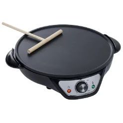 Best Crêpière en aluminium noir Petit Électroménager