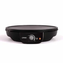 Clearance Crêpière Livoo métal noir 1 000W Petit Électroménager