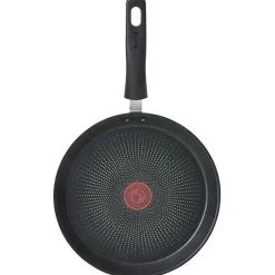 Discount Crêpière Tefal aluminium anti adhérente thermosignal marron Ø 25 cm Cuisson