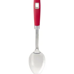 Sale Cuillère à servir inox manche en polypropylène rouge Préparation Culinaire