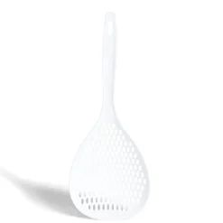 Clearance Cuillère écumoire plastique blanc ou orange Préparation Culinaire