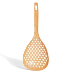 Clearance Cuillère écumoire plastique blanc ou orange Préparation Culinaire