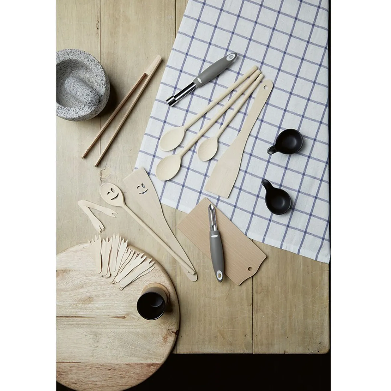 Hot Cuillère en bois L35 cm Préparation Culinaire