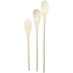 New Cuillère en bois x3 Préparation Culinaire
