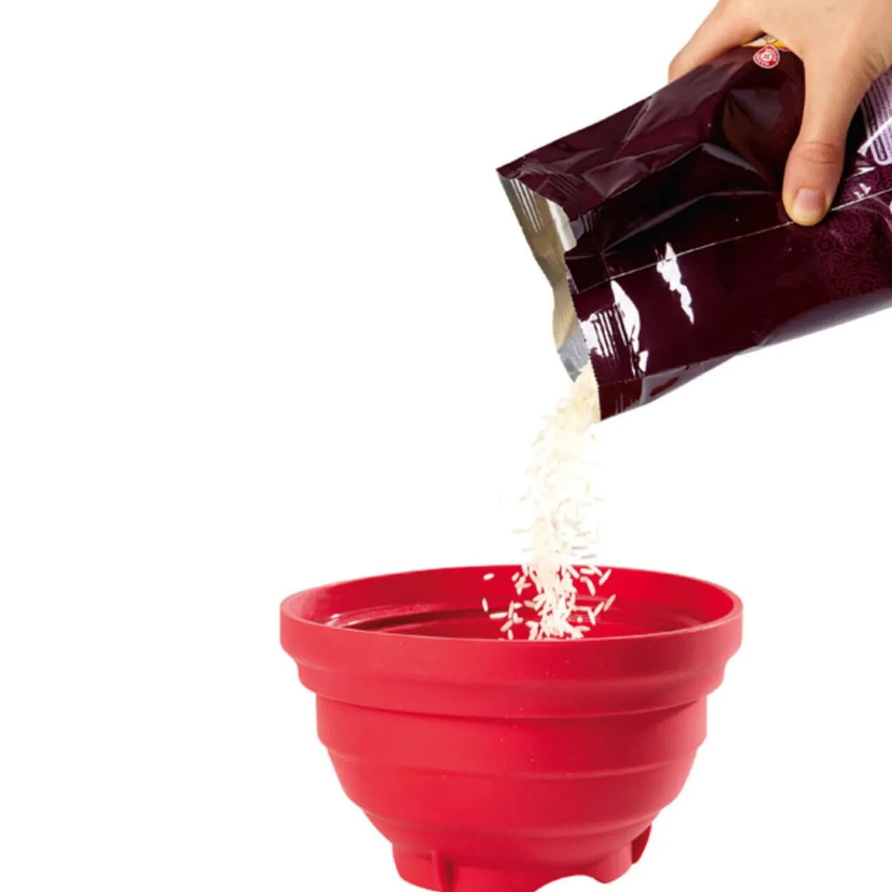 Clearance Cuiseur à riz au micro-ondes silicone Petit Électroménager