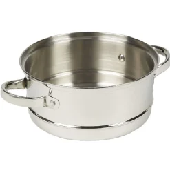 Discount Cuit-vapeur à 2 niveaux acier inoxydable ø 20 cm Petit Électroménager