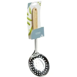 Online Écumoire en inox avec manche en bois Préparation Culinaire